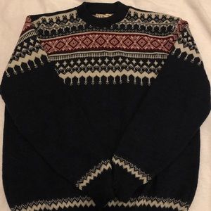 L.L Bean Knitted Winter Sweater
